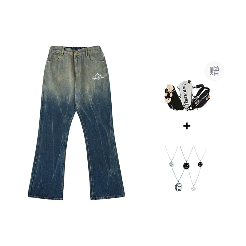 LIGHTNING BEAR Jeans Unisex-4