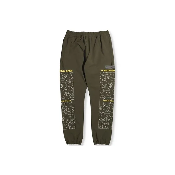 Bape Rip Stop Track Pants-2