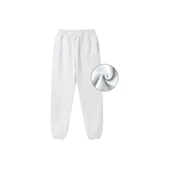 MIND ERROR Thickened And Fleece-Lined Casual Pants Winter Unisex