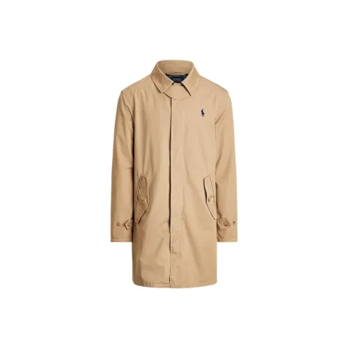 Polo Ralph Lauren Trench Coat Men's Camel Brown