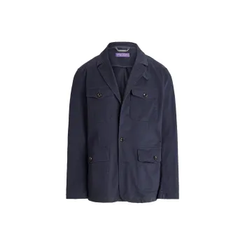 Ralph Lauren Purple Label SS24 Jackets Coats Men's Classic Deep Blue