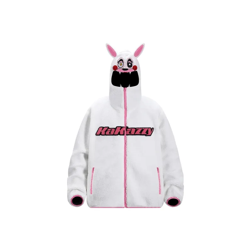 KAKAZZY Puffer Jacket Unisex White-0