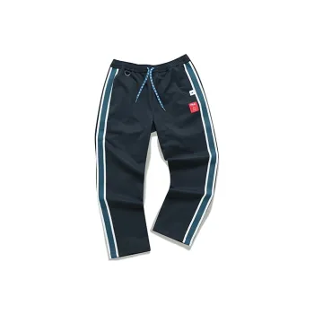 Mihara Yasuhiro X FILA MIHARA YASUHIRO Collaboration Collection Knitted Sweatpants Men Preppy Blue
