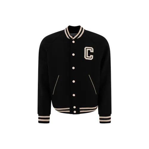 C2H4 Logo print Textured Jacket