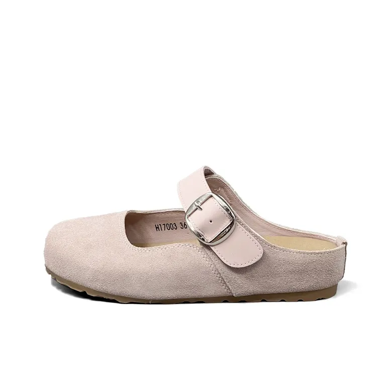Shougu Rubber Sole Quiet Odor Resistant Closed Toe Slippers Women's-4
