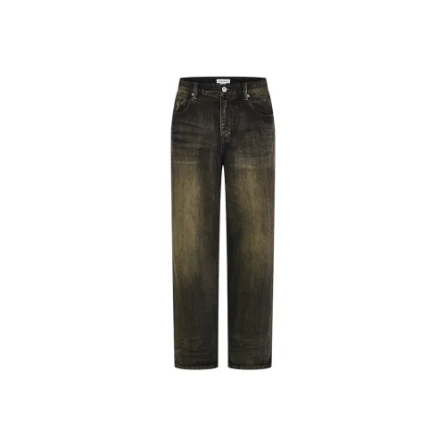 URBAN REVIVO Jeans Men's Burnt Umber