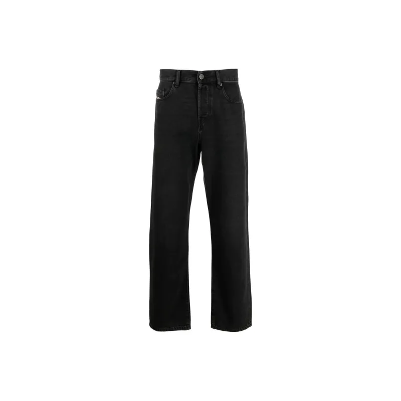 DIESEL Embroidered-logo D-Viker Jeans-0