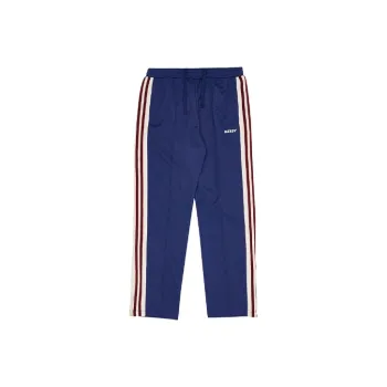 Nerdy Knitted Sweatpants Unisex Blue