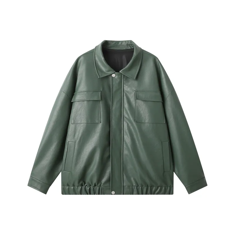 WANX Leather Jackets Unisex-5
