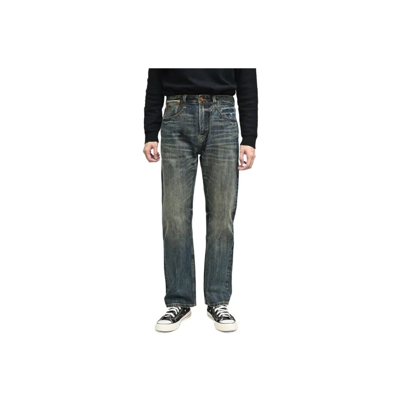 Devanro Jeans Men Blue-0