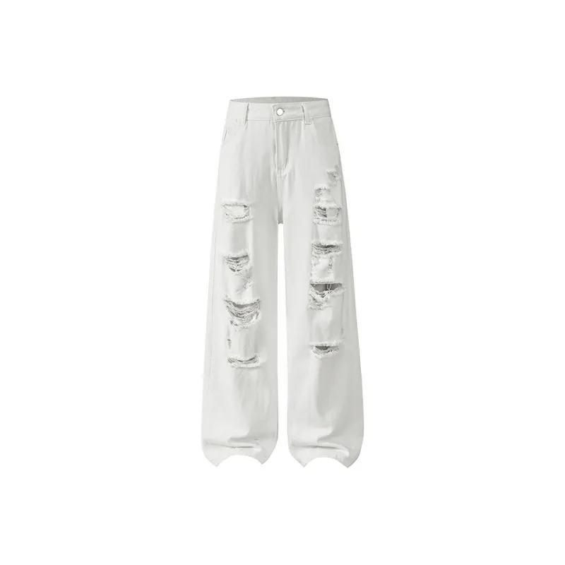 PANDA ADEVIL Jeans Unisex White-0