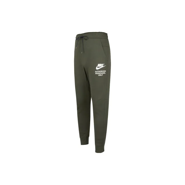 Nike Knitted Sweatpants Men Green-0