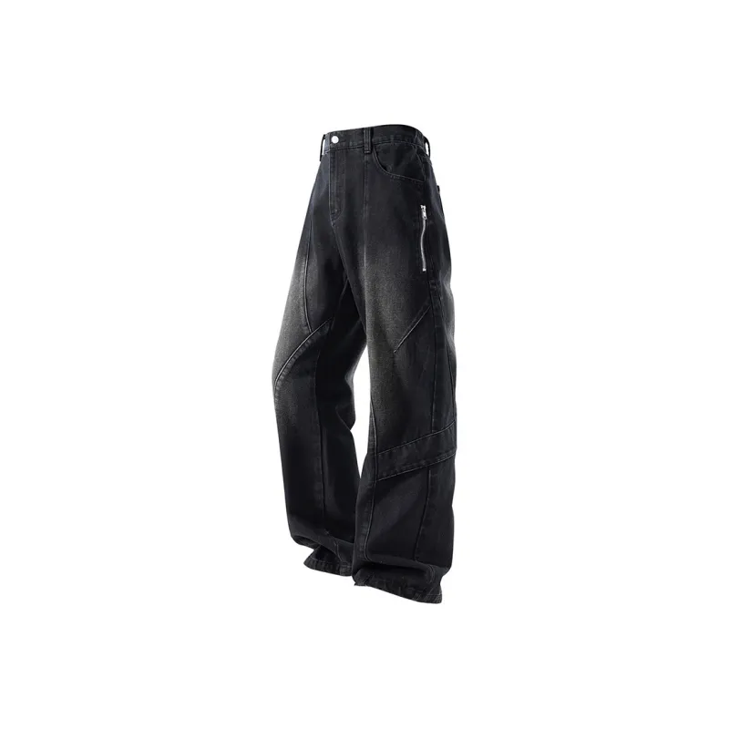 Jeep Jeans Men's Black Gray Color-0