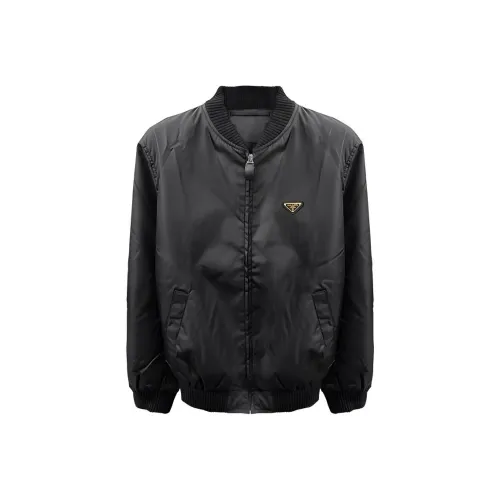PRADA Jackets Coats Men's Black