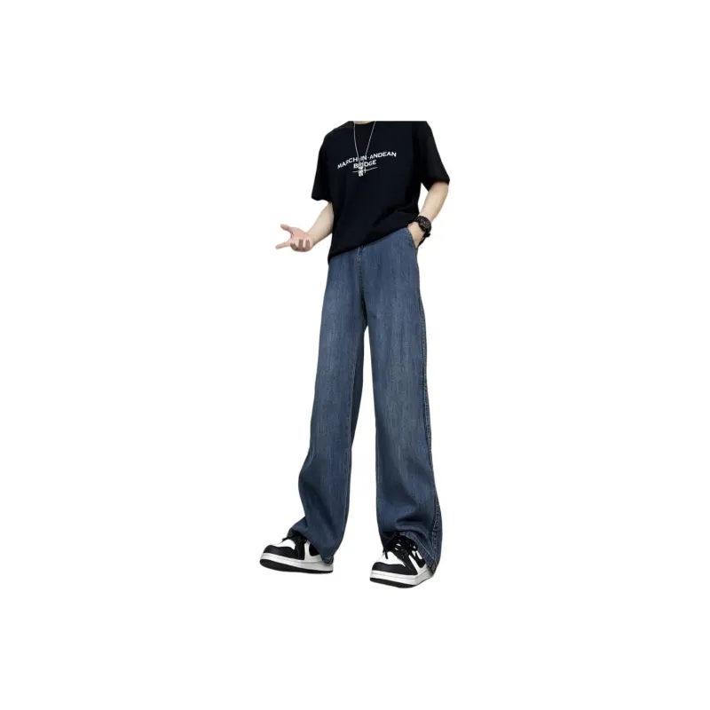 UPXIW Jeans Unisex Dark Blue-0