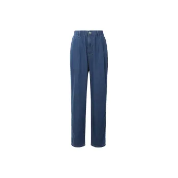 PEACEBIRD MEN Jeans Men Denim Blue Batch 1 Relaxed Tapered Fit