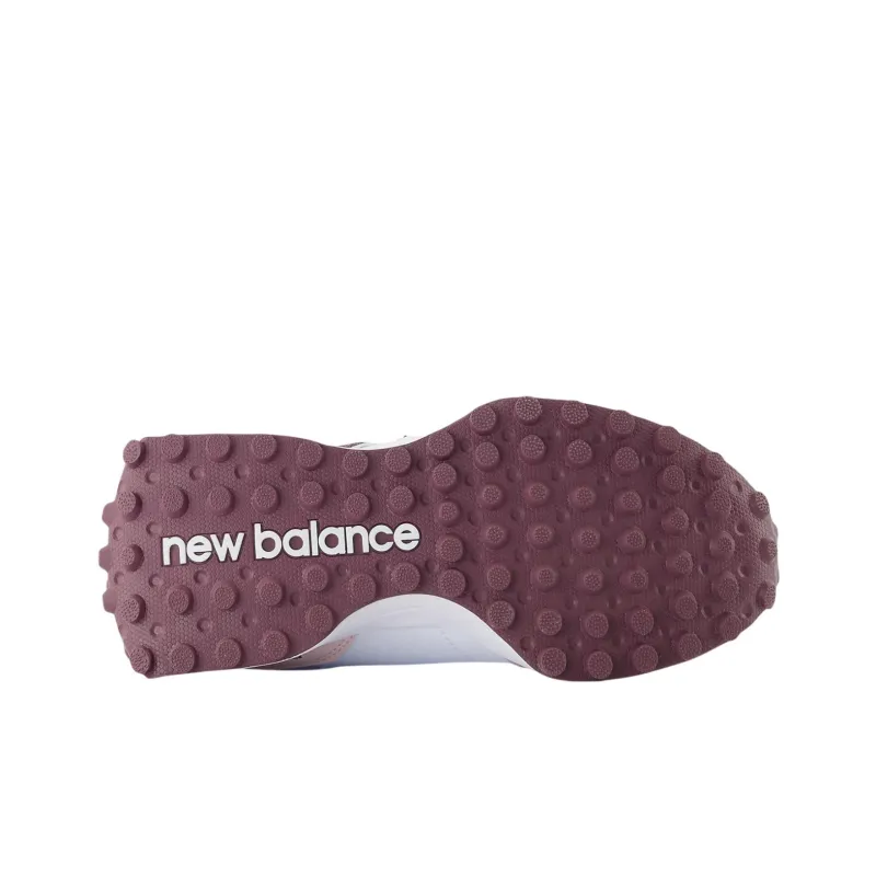 New Balance NB 327 Anti Slip Wear Resistant Low Top Golf Shoes Women's White Pink-5