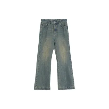 ROARINGWILD Jeans Unisex Vintage Yellow
