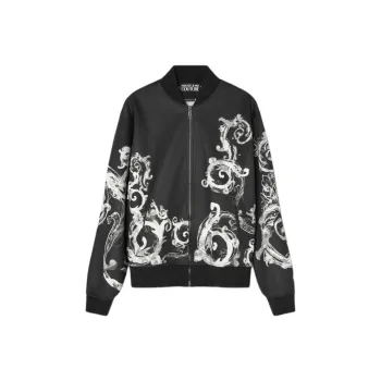 VERSACE JEANS COUTURE SS24 Jackets Coats Men's Black