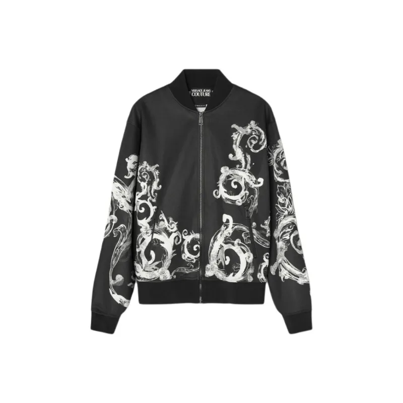 VERSACE JEANS COUTURE SS24 Jackets Coats Men's Black-0