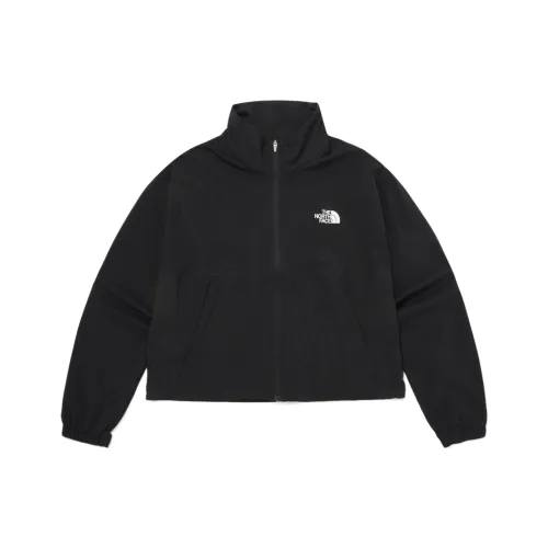 THE NORTH FACE logo jackets Coats Unisex Black