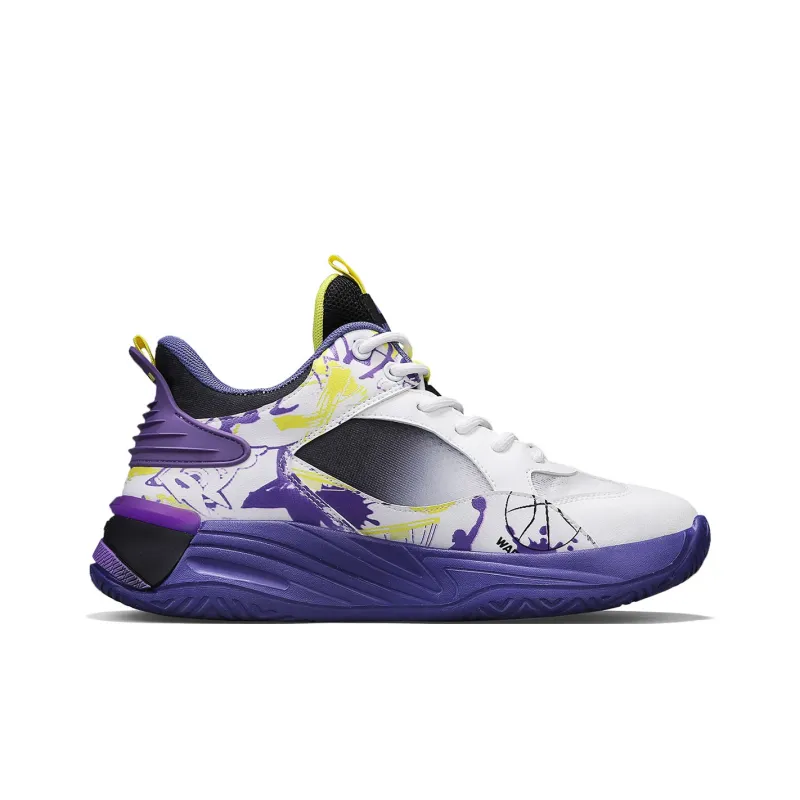 Warrior Slip Resistant, Abrasion Resistant, Breathable Low Top Basketball Shoes Men's-1