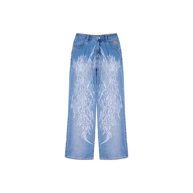 Revenge Jeans Unisex Blue-0