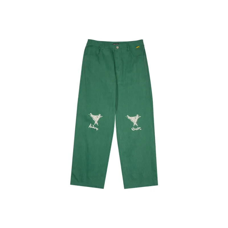 Randomevent Straight Jeans Unisex-5