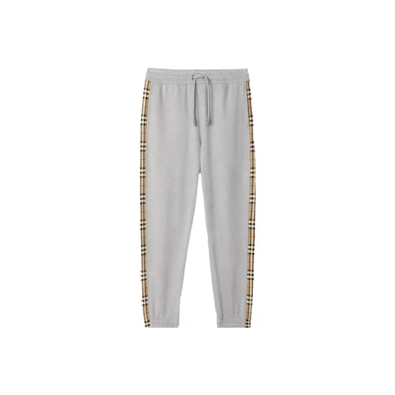 Burberry Casual Pants Men's Light Heather Gray-0