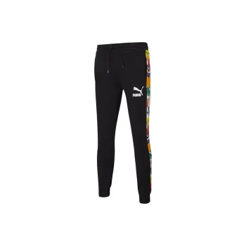 PUMA Knitted Sweatpants Men's Black