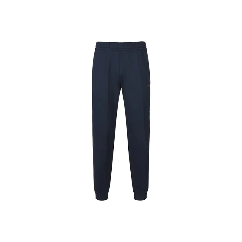 EMPORIO ARMANI FW22 Knitted Sweatpants Men's Marine Blue-0