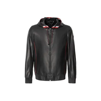 RARE Leather Jacket Men's Black