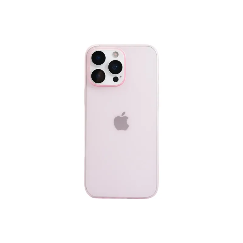 Sopi Acrylic Material Matte Extra Thin Transparent Phone Cases Compatible With IPhone 16/15 Pro Max/Apple 13/14 Pro/Max-8