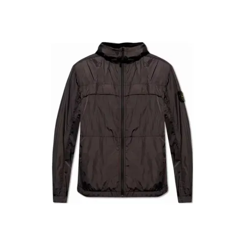 STONE ISLAND SS24 Jackets Coats Men's Charcoal Gray