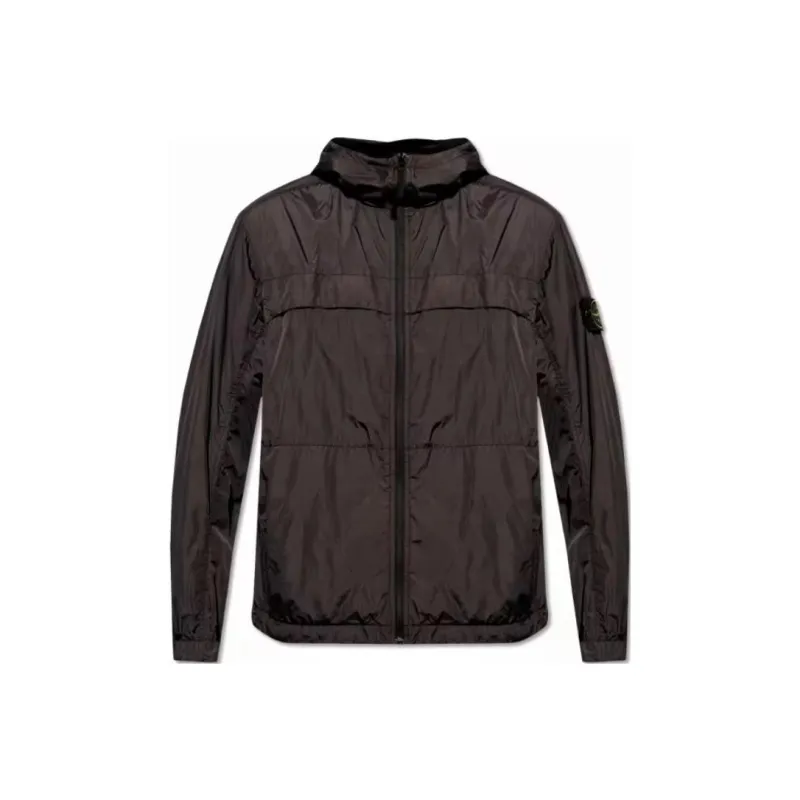 STONE ISLAND SS24 Jackets Coats Men's Charcoal Gray-0