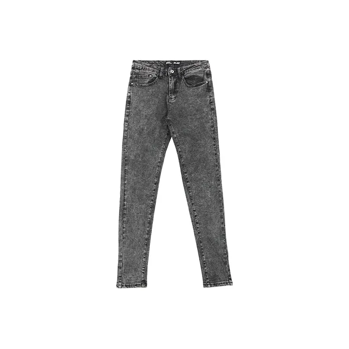 BLUESFLY Slim Fit Pants Jeans Men's Black-0