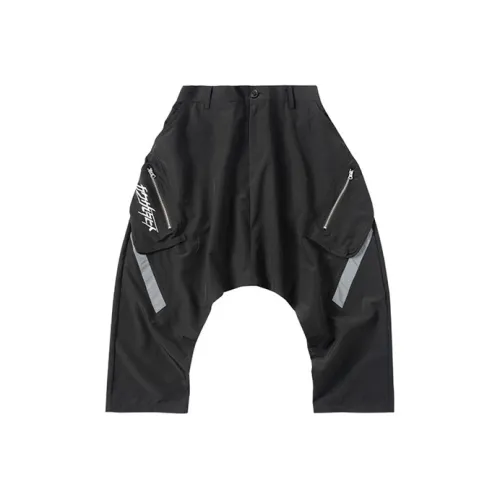 ENSHADOWER 블랙 남성 캐주얼 팬츠