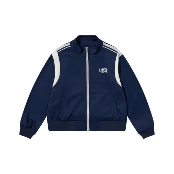 U.S. POLO ASSN. Jackets Coats Unisex Royal Blue Inlaid