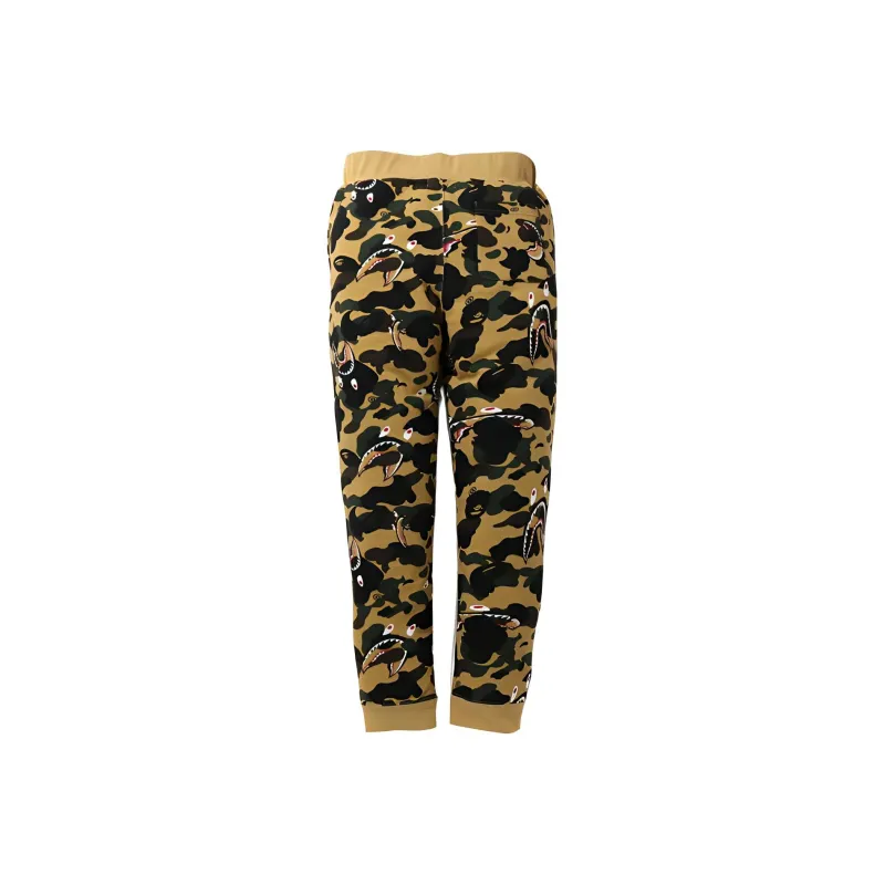 Bape Shark 1st Camo Sweat Pants FW20-1