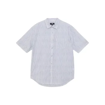 Stussy Wavy Striped Short Sleeve Shirt