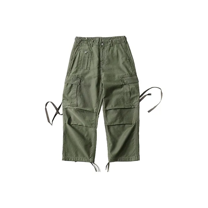 TEKABLU Cargo Pants Casual Pants Men's Army Green-0