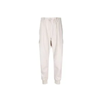 Y 3 Knitted Sweatpants Men Ecru