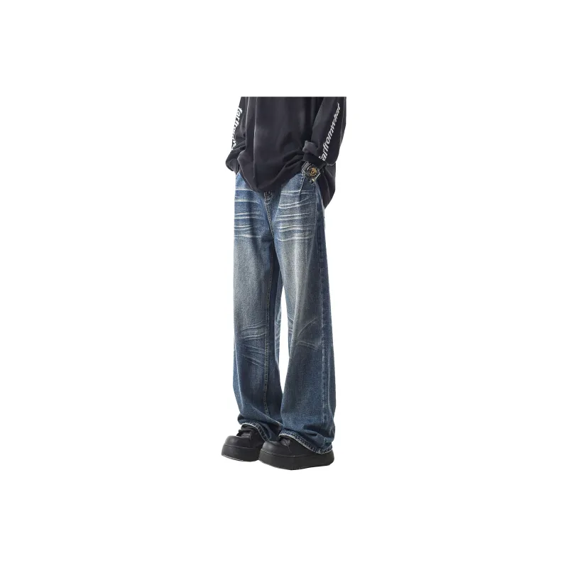 CELUCASN Jeans Unisex-5