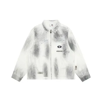 Aape Logo appliqué Denim Jacket