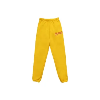 Thrasher Sweatpants Unisex Yellow