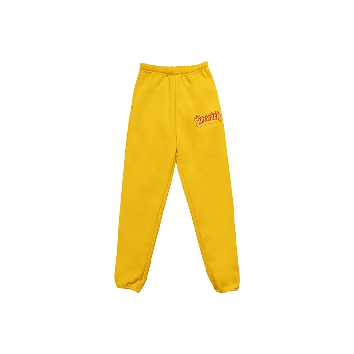 Thrasher Sweatpants Unisex Yellow-0