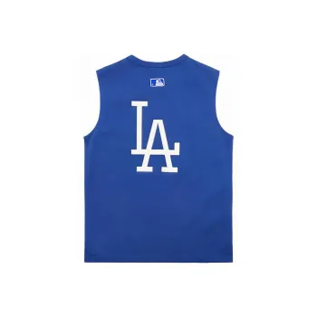 MLB Los Angeles Dodgers Tank Tops Unisex Blue
