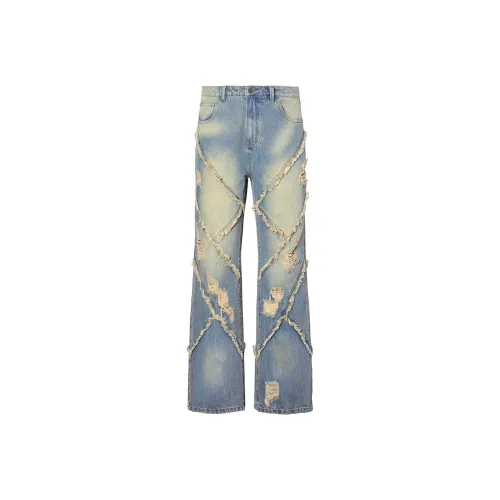 GALAXY FAIRY Jeans Unisex Vintage Blue