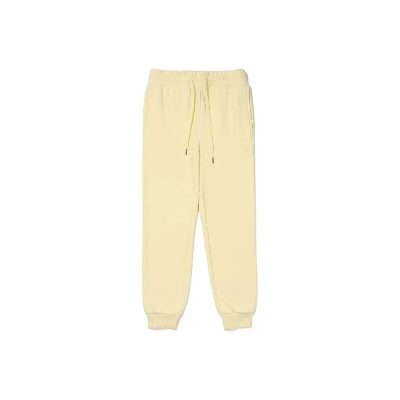 FILA Knitted Sweatpants Men's Yellow-0