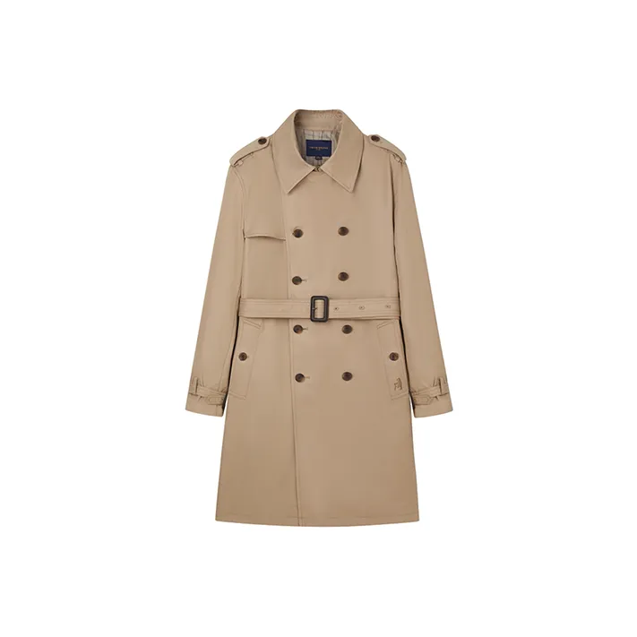 Teenie Weenie Men Trench Coats Unisex-2